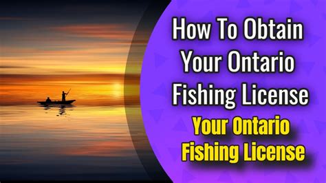 ontario fishing license buy.
